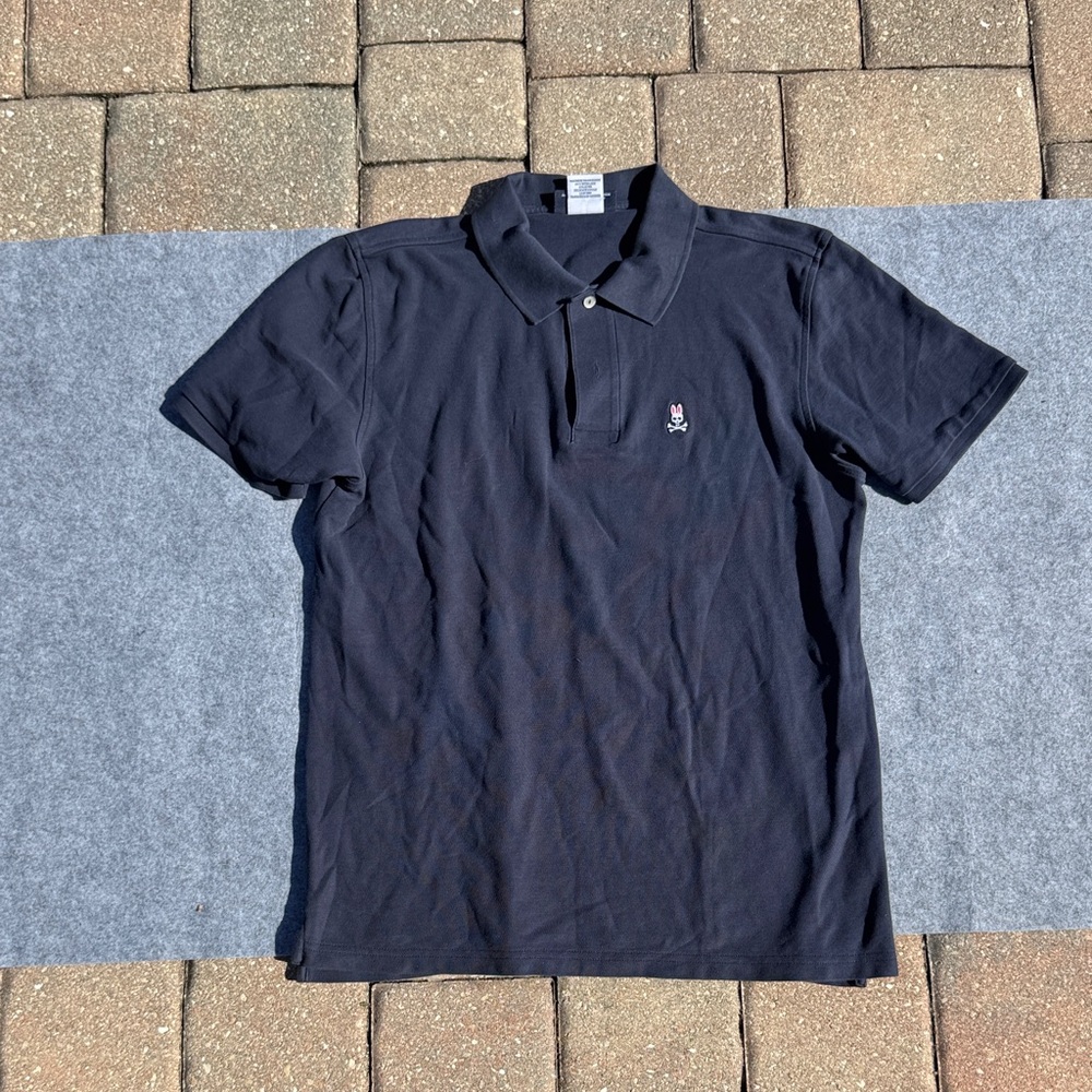 Psycho Bunny Navy Polo Shirt